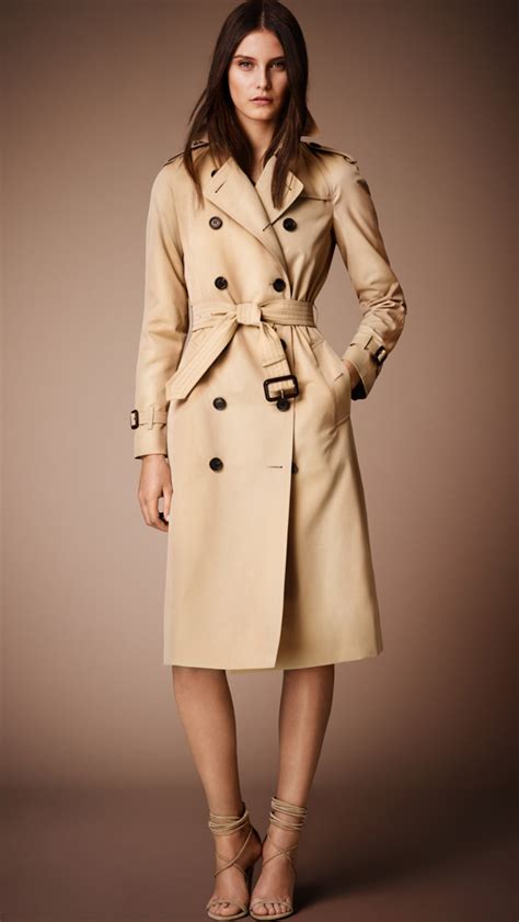 burberry classic trench womens